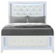 Global Furniture USA Alina White Queen Panel Bed-1