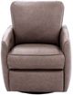 BarcaLounger® Modern Expressions Maple Seville-Umber Swivel Power Recliner-1