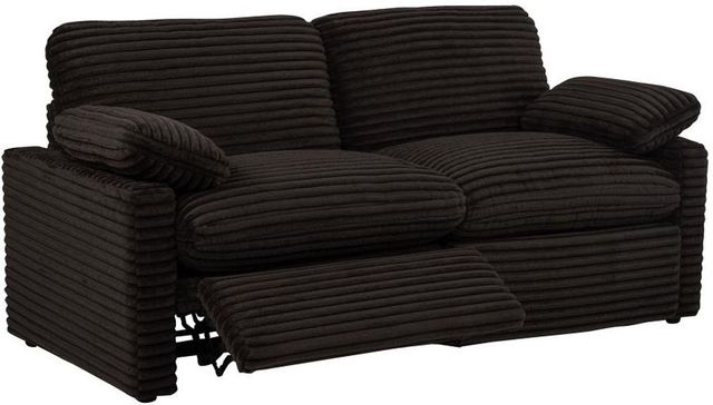 Coaster® Collins Chocolate Brown Modular Power Loveseat-1