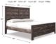Signature Design by Ashley® Wynnlow Gray King Crossbuck Panel Bed-4