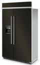 KitchenAid® 48 in. 29.4 Cu. Ft. PrintShield™ Black Stainless Steel Built In Counter Depth Side-by-Side Refrigerator-3