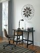 Signature Design by Ashley® Mirimyn 2-Piece Black Home Office Set-3