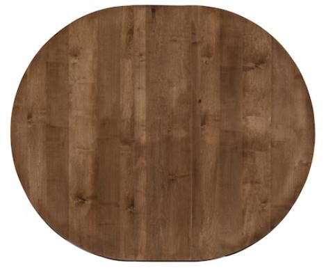 Bassett® Furniture BenchMade Origins Nichols Sable Round Dining Table with Leaf-3