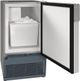 U-Line® Marine Series 15" 25 lb. Stainless Solid Ice Maker-1
