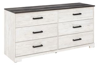 Signature Design by Ashley® Shawburn White/Dark Charcoal Gray Dresser