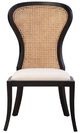 Furniture Classics Adrina Black/Brown Dining Side Chair-1