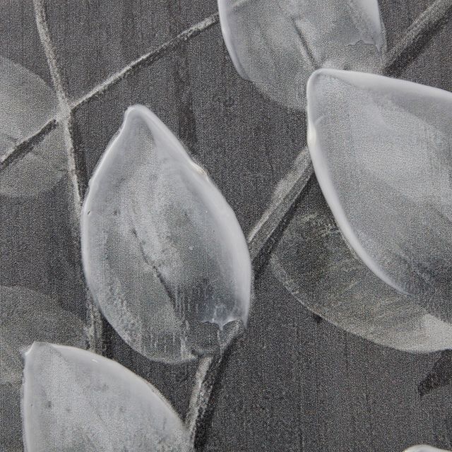 Olliix by Madison Park Grey Branches 2 Piece Reclaimed Grey Print on Wood with Handpaint Set-2