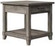 Bernards Hartford Gray End Table-0