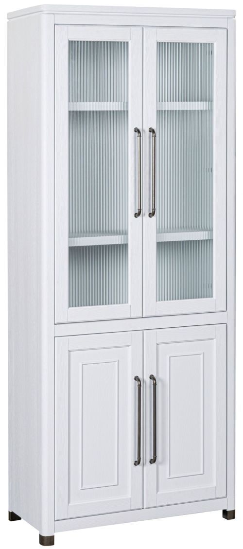 aspenhome® Norah Simply White Door Bookcase-0
