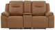 Liberty Furniture Callihan York Butternut Leather Power Reclining Loveseat with Console-4