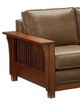 Fusion Designs Customizable Bungalow Mission Love Seat-1
