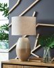 Signature Design by Ashley® Linas Beige/Cream Table Lamp-2
