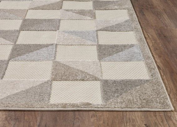KAS Rugs Calla Gray Scope 5'x7' Area Rug-2