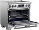 FORNO® Maximus Series Alta Qualita 36" Stainless Steel Freestanding Induction Range-5