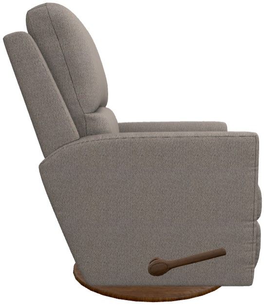 La-Z-Boy® Wynne Stone Manual Swivel Gliding Recliner-3