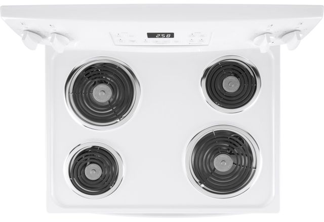 GE® 30" White Free Standing Electric Range-2