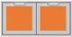 Hestan® AGSD Series 42" Citra Outdoor Double Storage Doors-0