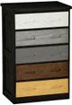 Crate Designs™ Furniture Multi-Colored 5 Drawer Chest-0