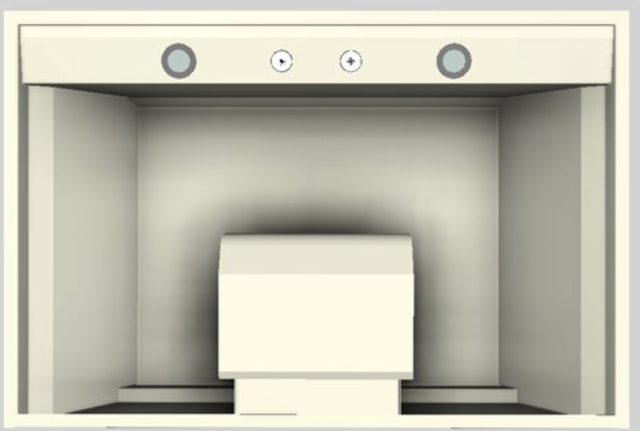 Vent-A-Hood® Designer Series 36" Biscuit Wall Mounted Range Hood-3