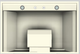 Vent-A-Hood® Designer Series 36" Biscuit Wall Mounted Range Hood-3