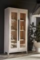 Universal Explore Home™ New Modern Zella White Oak Display Cabinet-1