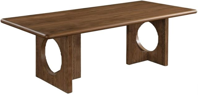 Meridian Furniture Rivas Walnut 94" Dining Table-0