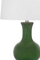 Bassett Mirror Leithen Green/White Table Lamp-1