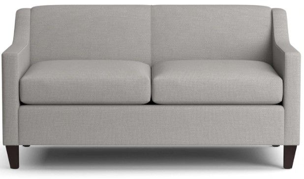 Bassett® Furniture Davis Gray Loveseat-0