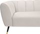 Meridian Furniture Beaumont Cream Upholstered Sofa-3