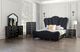 Furniture of America® Melodi Parc 4-Piece Black Queen Bedroom Set-0