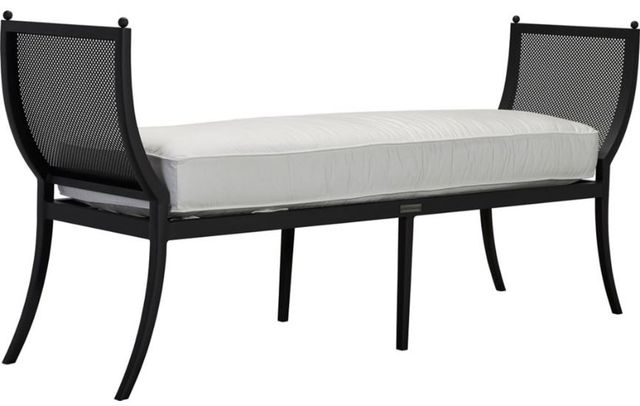 Lane Venture® Winterthur Estate Light Gray Bench-0