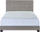 Crown Mark Florence Gray Full Upholstered Panel Bed-2