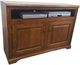 American Heartland Manufacturing Oak 46" Arched Base TV Stand -0