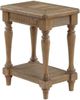 Winners Only® Augusta Rustic Brown Chair Side Table-0