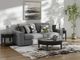 Benchcraft® Bealton 2-Piece Pepper/Salt Modular Sectional-2