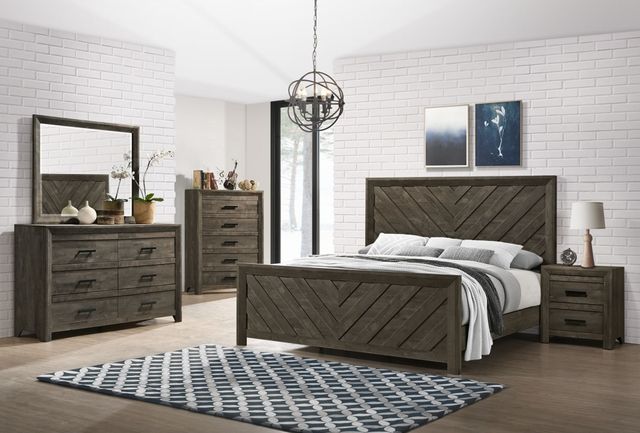 Elements International Eleanor Mocha Gray Dresser -1
