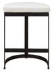Uttermost® Ivanna White Counter Stool-3