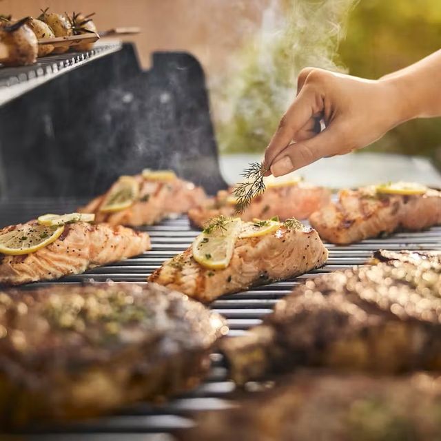 Weber® Genesis S-315 3-Burner Stainless Steel Freestanding Natural Gas Grill-2