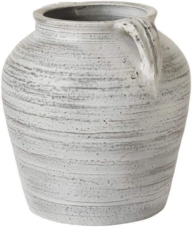 Renwil® Blanco White Antique Vase-2