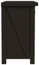 Flexsteel® Lattice Ebony Buffet-4