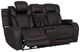 ACME Furniture Wendell Dark Gray Power Reclining Loveseat with Console-0