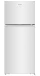 Whirlpool® 28” 17.6 Cu. Ft. White Any-Room-Ready Top Freezer Refrigerator-0