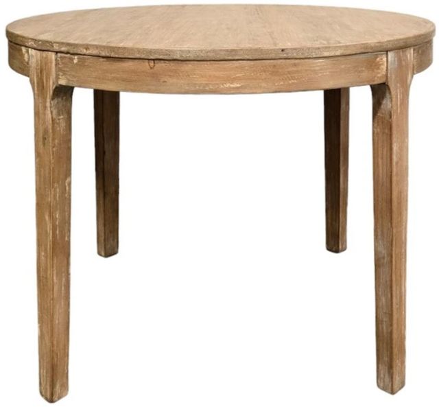 Nest Home Collections Morgan Natural Gray 42'' Round Dining Table-2