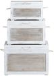 Crestview Collection Kona Beach 3-Piece White Trunk Set-1