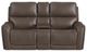 Flexsteel® Carter Cappuccino Power Reclining Loveseat with Console-2