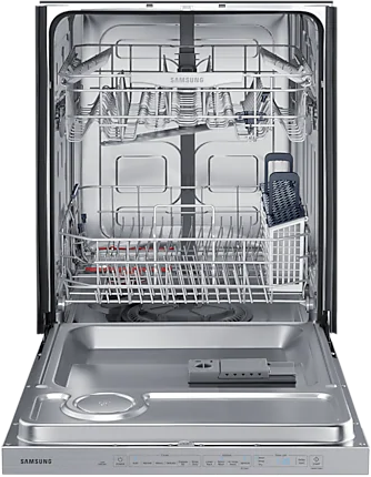Samsung 24" White Steel Built In Dishwasher-2