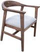 International Furniture Direct Sahara Beige/Brown Upholstered Dining Chair-0