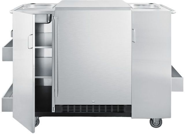 Summit® 4.6 Cu. Ft. Stainless Steel Outdoor Serving Cart