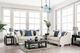 Furniture of America® Nefyn Ivory Sofa and Loveseat-0