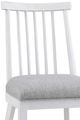 Bassett Mirror Nadine 2-Piece Bright White Oak Dining Side Chair-2